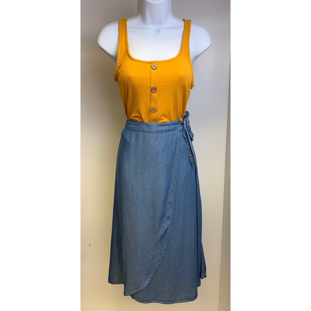 Jean Wrap Skirt *LAST ITEM IN STOCK*